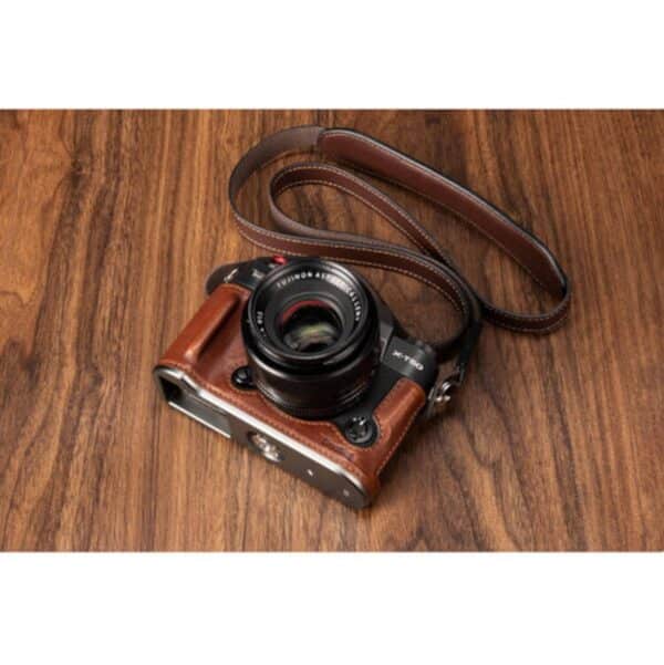 SmallRig 4710 Leather Half Case Kit For X-T50 (Brown)