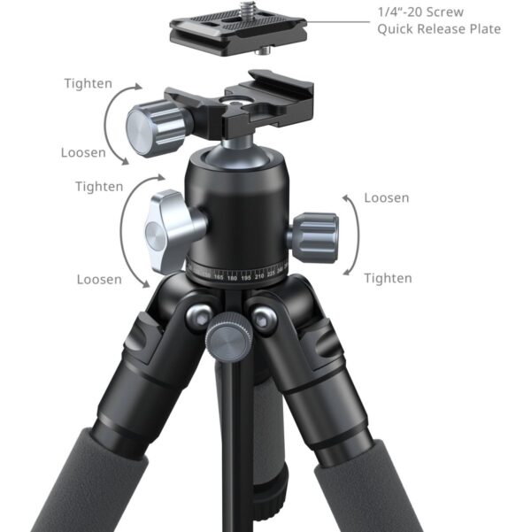 SmallRig 5470 VT-20PRO Portable Desktop Tripod