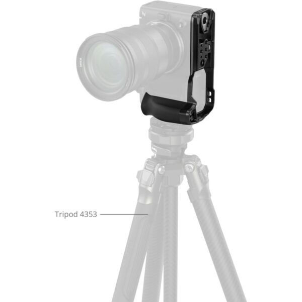 SmallRig 5466 L-Shaped Mount Plate w/ Silicone Handle For...