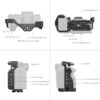 SmallRig 5583 Cage w/ Airtag Slot For Sony Alpha 7R V / 7...