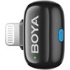 Boya MINI-12 - 2.4 GHz Ultra-Mini Wireless Microphone (Black) - 2TX + 2RX