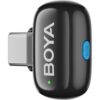 Boya MINI-12 - 2.4 GHz Ultra-Mini Wireless Microphone (Black) - 2TX + 2RX