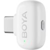 Boya MINI-13 Ultra-Mini Wireless Microphone (White) - 2TX + 2RX