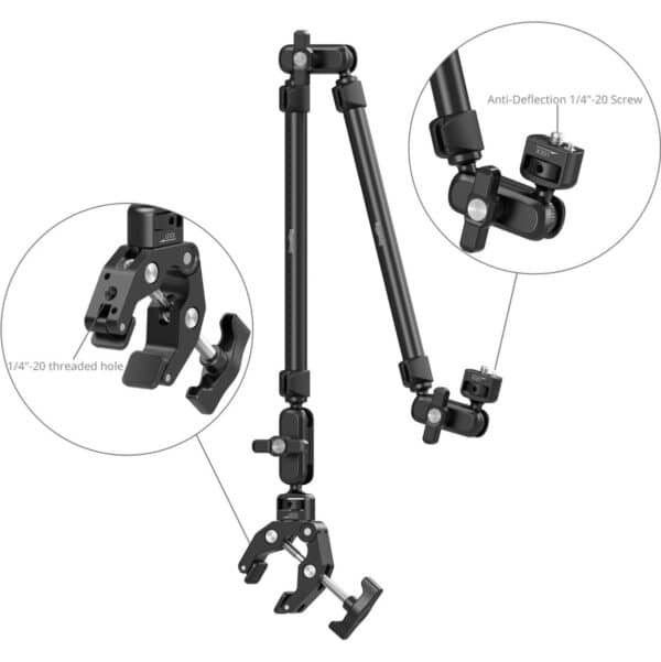 SmallRig 5625 Desktop Magic Arm w/ Crab-Shaped Clamp Kit