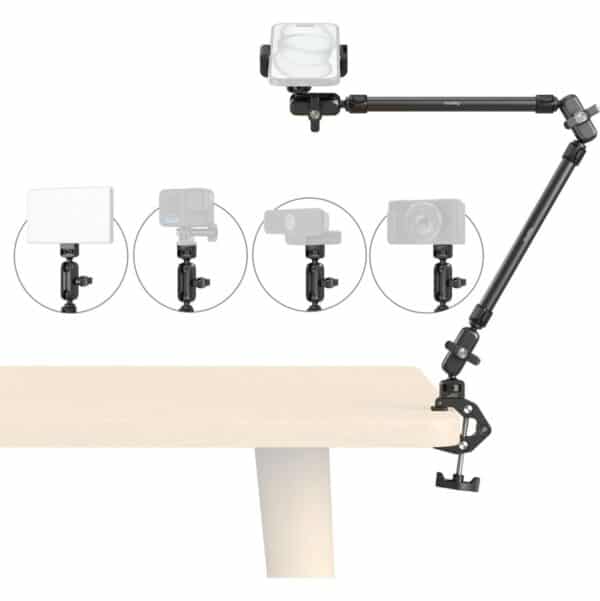 SmallRig 5625 Desktop Magic Arm w/ Crab-Shaped Clamp Kit