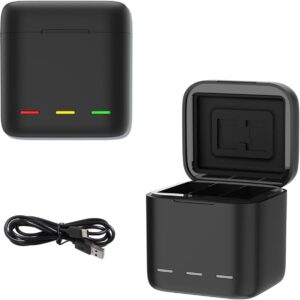 Telesin Triple Battery Charger Box - GoPro Hero 9/10/11/12