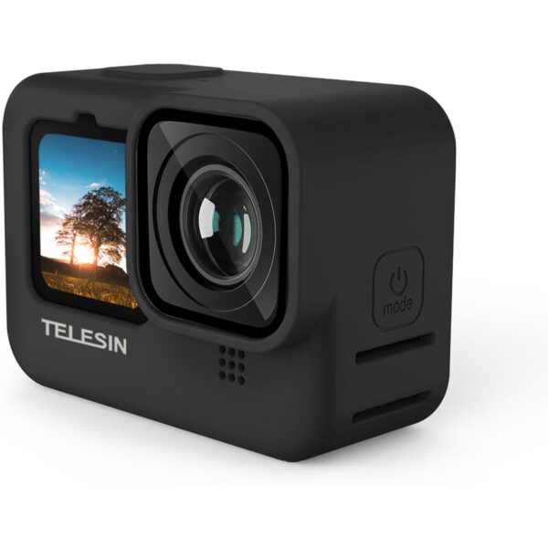 Telesin Beschermhoes siliconen GoPro 9/10/11/12/13 - Zwart