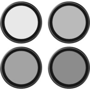 Telesin CPL+ND8/16/32 Lens Filter Kit 4-pack Osmo Action 3/4