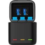 Telesin Triple Battery Charger Box +3x accu GoPro 9/10/11/12