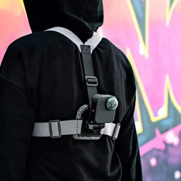 Telesin Dual Mount Chest Strap (front + back)