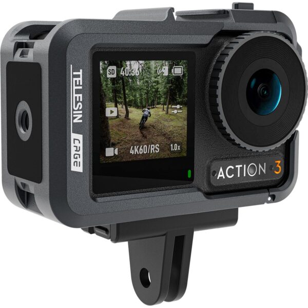 Telesin Metalen cage voor DJI Osmo Action 3/4