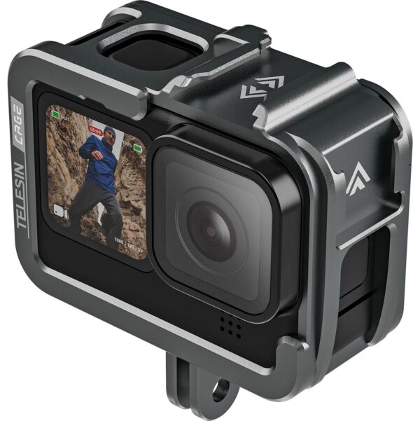 Telesin Metalen cage GoPro 13/12/11/10/9 alleen horizontaal