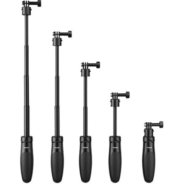 Telesin Mini Quick Release Selfiestick Statief voor GoPro
