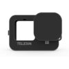 Telesin Beschermhoes siliconen met lensdop GoPro 13 - Zwart
