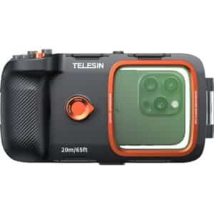 Telesin Smartphone Duik Case met knoppen en vacuümpomp