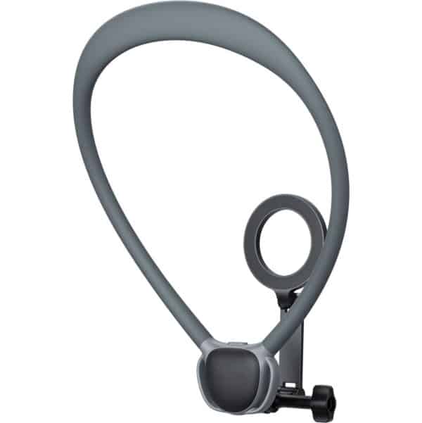 Telesin Neck Mount 360º Combo - GoPro & Smartphone - Grijs