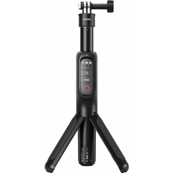 Telesin Powerbank Selfie Stick Statief met Remote voor GoPro