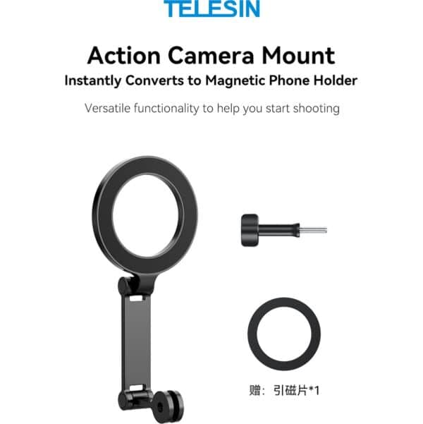 Telesin Smartphone MagSafe adapter voor GoPro-mount