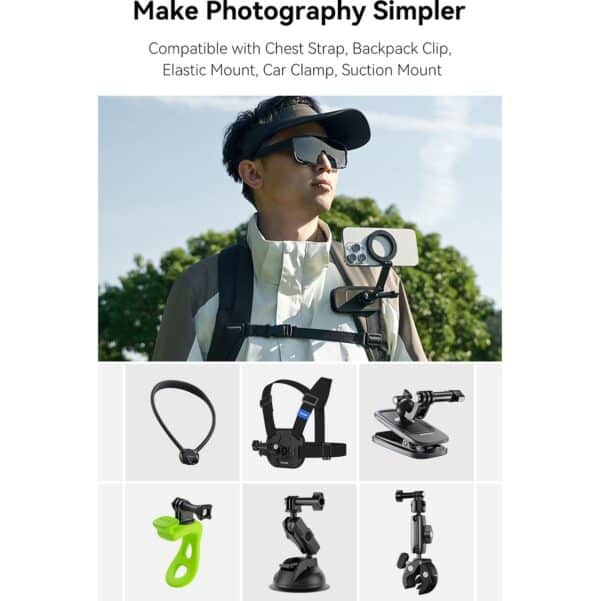 Telesin Smartphone MagSafe adapter voor GoPro-mount