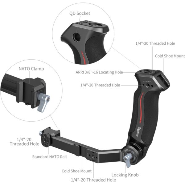 SmallRig 3028D Handgrip For Ronin RS2/RSC2