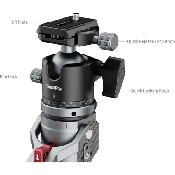 SmallRig 5564 Carbon Fiber Photography Monopod