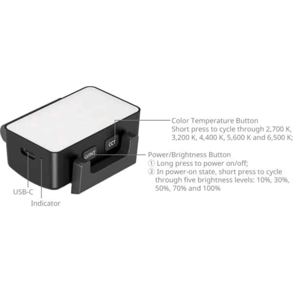 SmallRig 5733 Bi-Colour LED Video Light For DJI Osmo Pock...