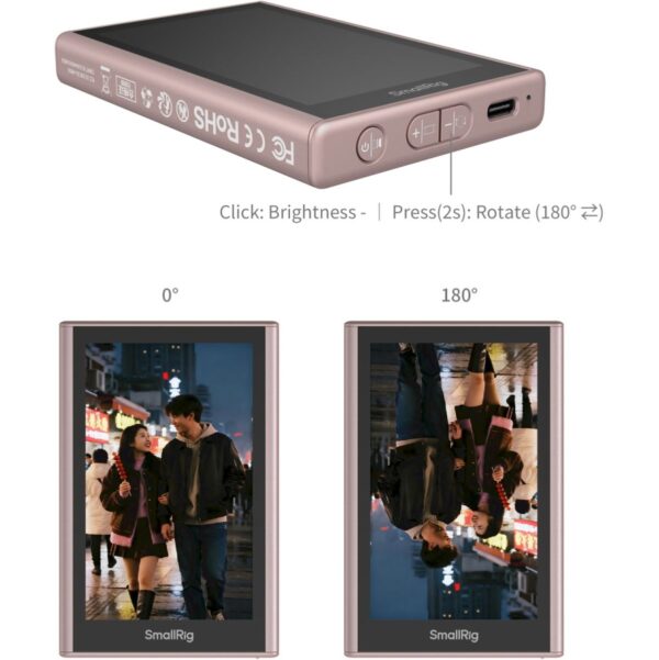 SmallRig 5746 Wireless Display Mirroring Adapter For Mobi...