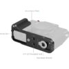 SmallRig 5663 L-Shaped Mount Plate w/ Silicone Handle For...
