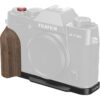 SmallRig 5666 L-Shaped Mount Plate w/ Wooden Handle For F...