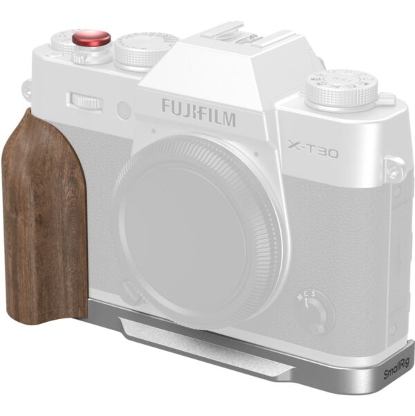 SmallRig 5667 L-Shaped Mount Plate w/ Wooden Handle For F...