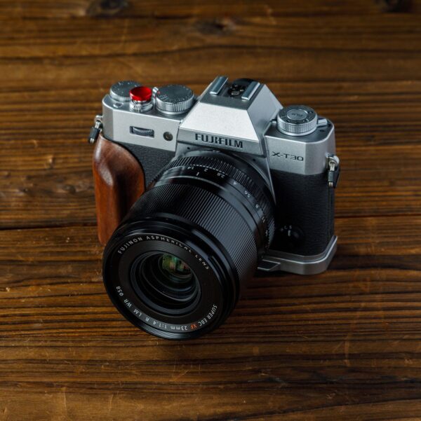 SmallRig 5667 L-Shaped Mount Plate w/ Wooden Handle For F...