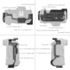 SmallRig 5623 Cage For Canon EOS R5 MkII w/ Battery Grip ...