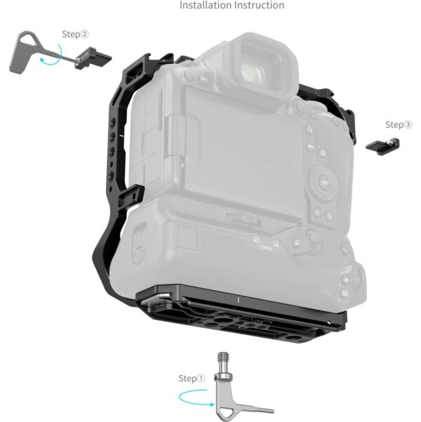 SmallRig 5623 Cage For Canon EOS R5 MkII w/ Battery Grip ...