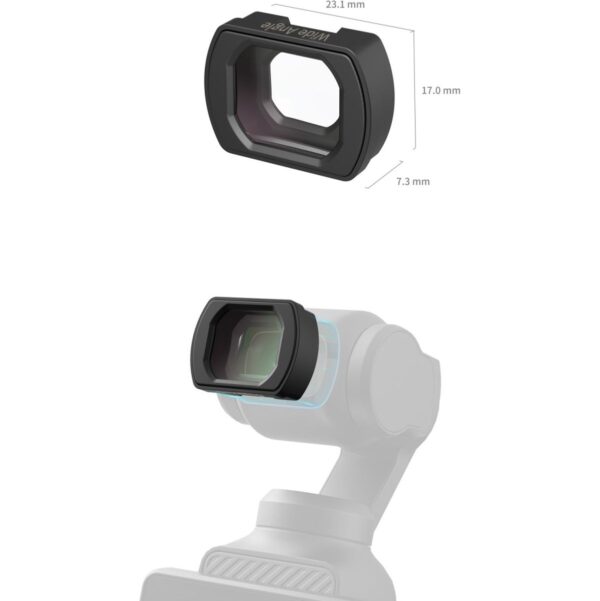 SmallRig 5650 Wide-Angle Lens For DJI Osmo Pocket 3