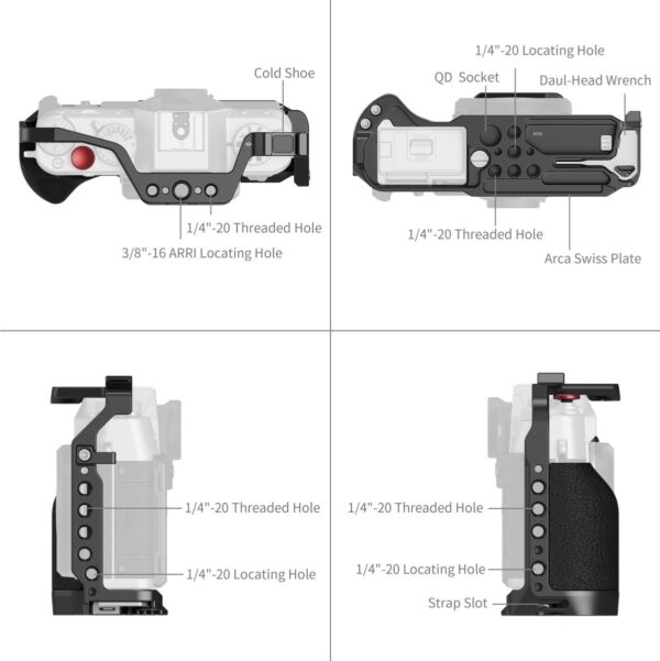 SmallRig 5662 Cage For Fujifilm X-T30 / X-T30 II / X-T30 III