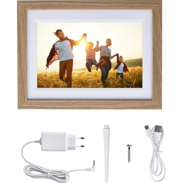 Rollei Frameo Wood WiFi 10 inch Digital Photo Frame