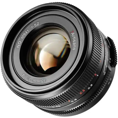 7Artisans 35mm f/1.4 Sony E-Mount MkIII FF Zwart