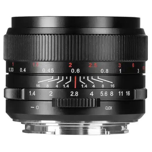 7Artisans 35mm f/1.4 Sony E-Mount MkIII FF Titanium Grijs