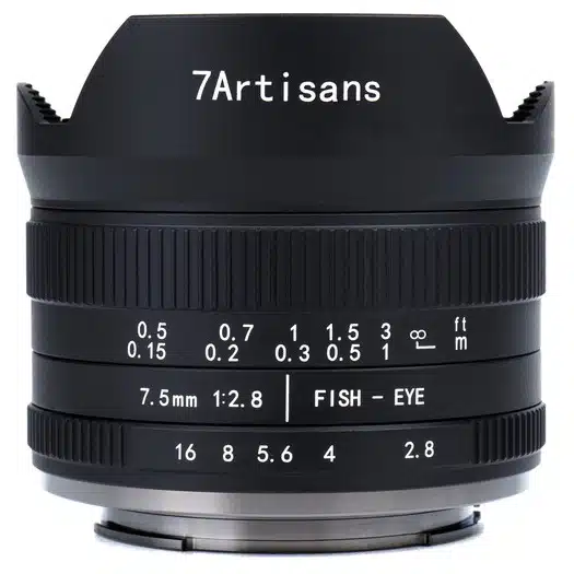 7Artisans 7.5mm f/2.8 MkII Sony E-Mount | APS-C