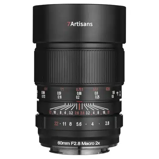 7Artisans FF 60mm f/2.8 Macro 2X For Canon EOS R-Mount