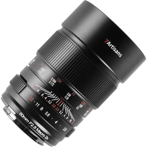 7Artisans FF 60mm f/2.8 Macro 2X For Canon EOS R-Mount