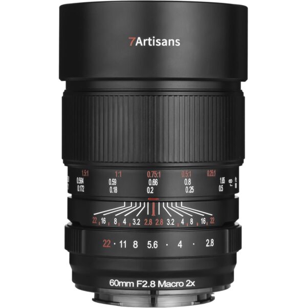 7Artisans FF 60mm f/2.8 Macro 2X For Canon EOS R-Mount