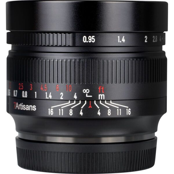 7Artisans 50mm f/0.95 Fuji X-Mount | APS-C Black