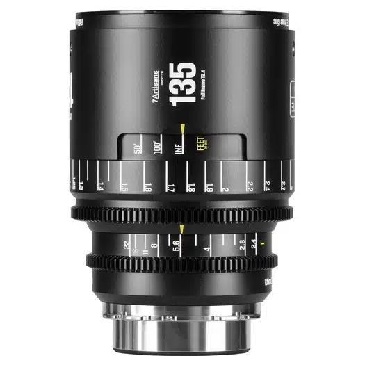 7Artisans Infinte 135mm T2.1 FullFrame DE-Clicked EF Mount