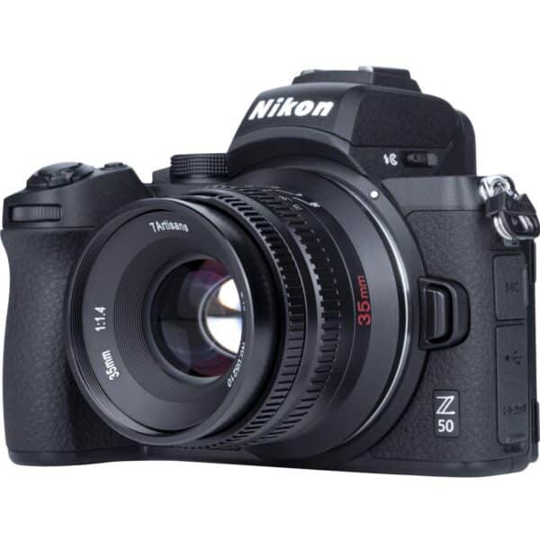 7Artisans 35mm f/1.4 Nikon Z-Mount | APS-C | Black