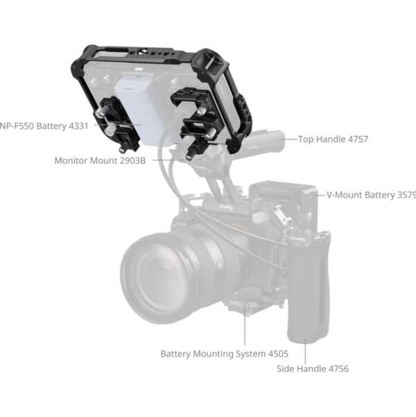 SmallRig 5708 Monitor Cage Kit For Atomos Ninja TX