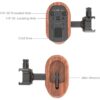SmallRig 2187C Wooden Side Handle w/ Nato Clamp