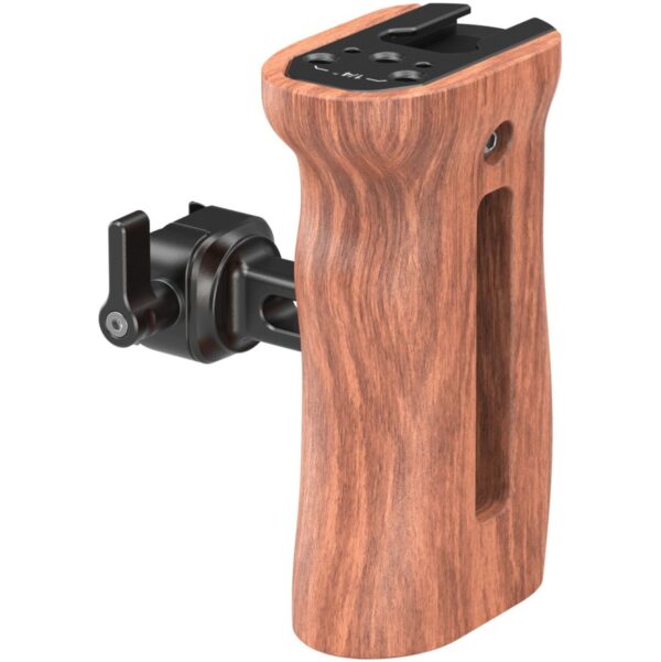 SmallRig 2187C Wooden Side Handle w/ Nato Clamp