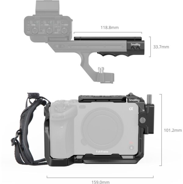 SmallRig 4184B Handheld Cage Kit For Sony FX30 / FX3