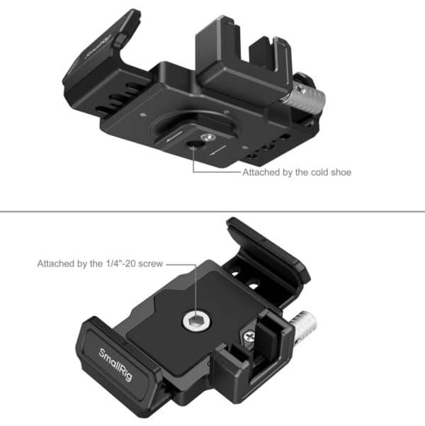 SmallRig 3272B SSD Clamp For Cage BMD Cinema Camera 6K w/ Samsung T5 / T7 / T9